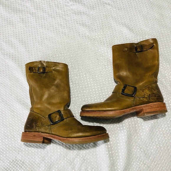 FRYE Veronica olive boots - Picture 8 of 16